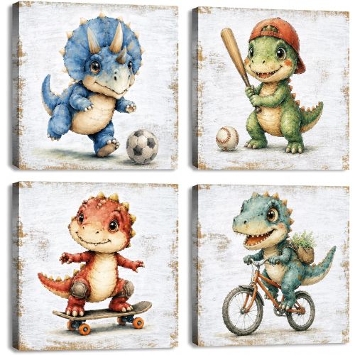 DINOSAUR CANVAS FRAMES