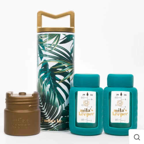 Expecting Mama Double Glass Set | Panama Palms