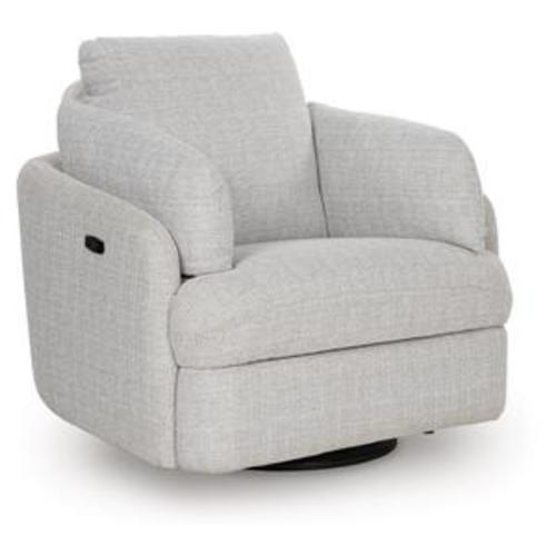 Alainmont Next-gen Nuvella Swivel Power Recliner