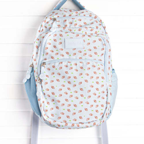 Touchdown Time Oxford Backpack, Blue – Stitchy Fish