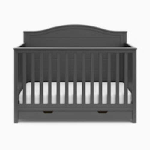 Storkcraft Moss 4-in-1 Convertible Crib with Drawer - Gray