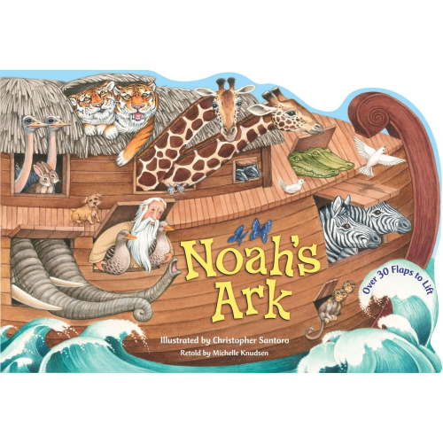 Lift-The-Flap Noah's Ark, (Board Book)