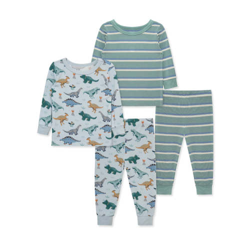 Dino 4-Piece Pajama Set (12M-24M)