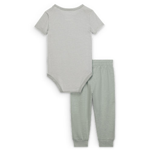 Nike Baby (0-6M) Striped Bodysuit and Joggers Set