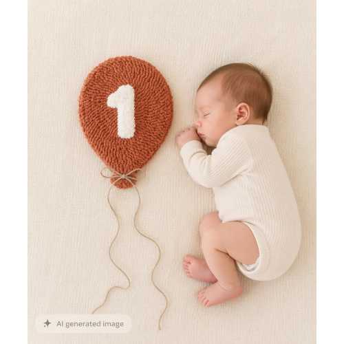Punch Baby Monthly Milestone Photo Prop,First Year Photo Set