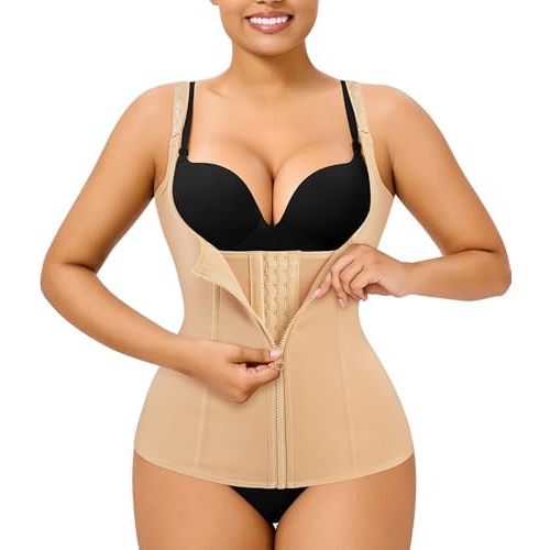 Gotoly Quick Weight Loss, Adjustable Straps Body Shaper Waist Cincher Tank Top