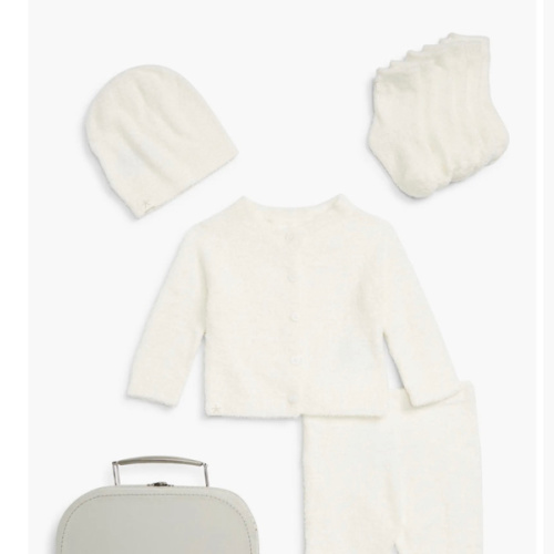 CozyChic® Lite Classic Cardigan, Pants, Socks, Beanie & Suitcase Set