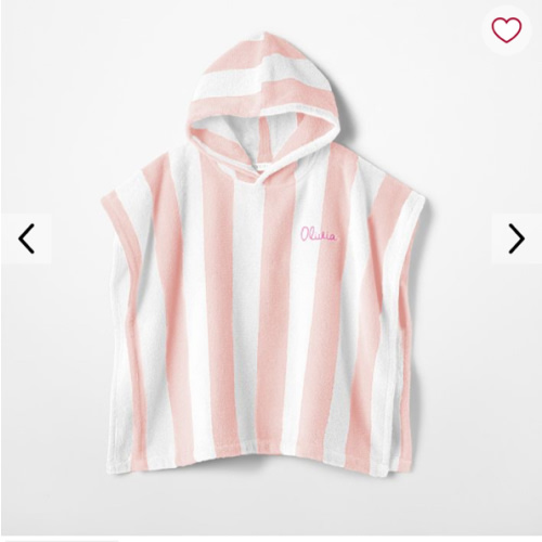 Cabana Stripe Kids Cover Up