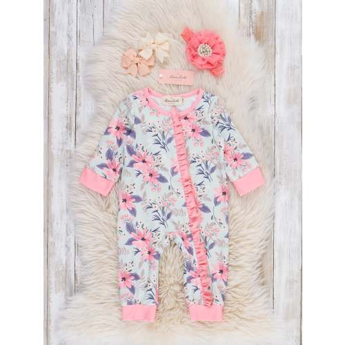 Pinky Blooms Pajamas