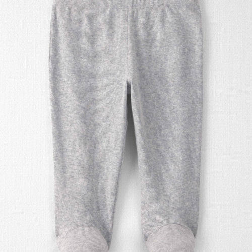Baby Organic Cotton Rib Footed Pants | Carter’s Oshkosh Canada