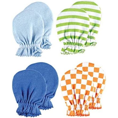 Luvable Friends Unisex Baby Cotton Scratch Mittens