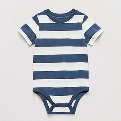 Okie Dokie Baby Boys Round Neck Short Sleeve Bodysuit - JCPenney
