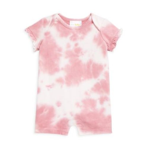 Girls' Tie Dyed Cotton Romper, Baby - 100% Exclusive