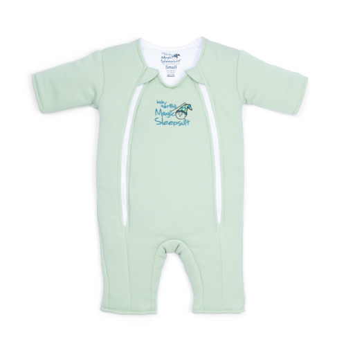 Sage Green Baby Merlin’s Magic Sleepsuit – 100% Cotton Sleep Solution