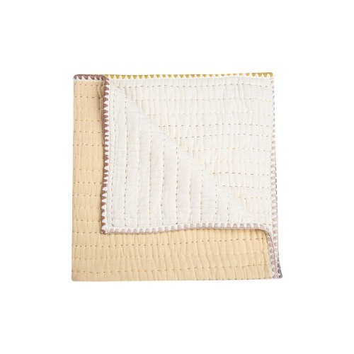 Quilted Cotton Baby Blanket