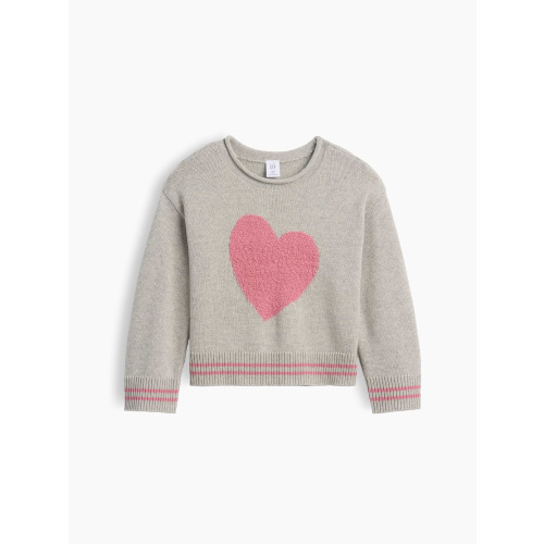 Baby & Toddler Textured Crewneck Sweater