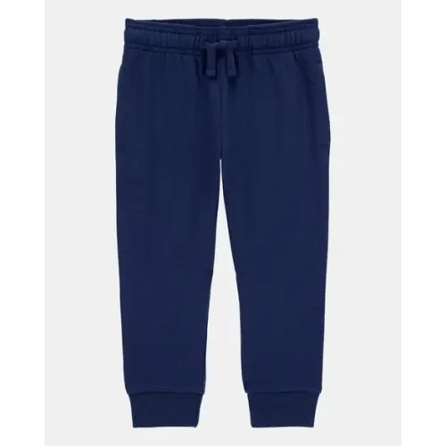Toddler Boy Pull-On Drawstring Joggers - Blue | Carter's