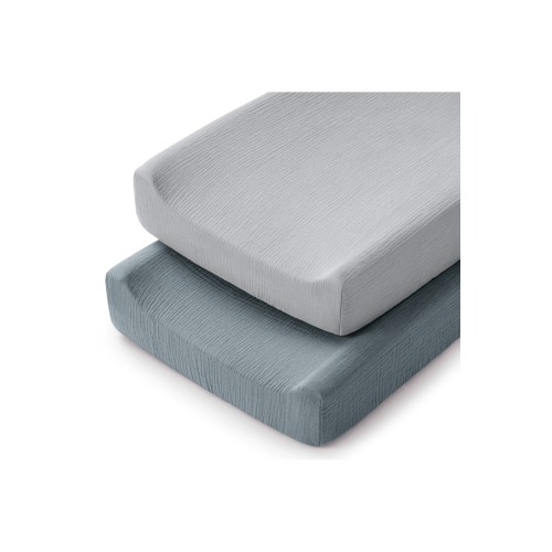 Muslin Changing Pad Cover, Pack of 2