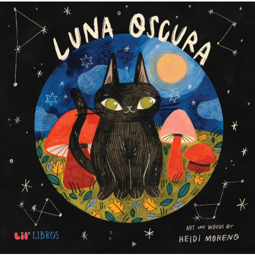 Luna oscura (Bilingual: English/Spanish) (English and Spanish Edition)