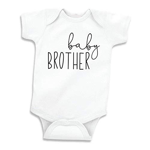 Bump and Beyond Designs Little Brother Shirt for Boys Baby Announcement