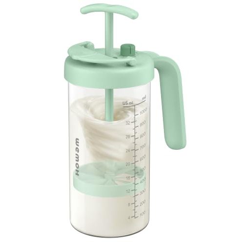 Borosilicate Glass Breast Milk Pitcher with Upgraded Mixer, 32oz | Formula Mixing Pitcher | Time Dial Tracker | Dishwasher-Safe | BPA-Free | Leakproof | Perfect for Multi-Baby Feeding