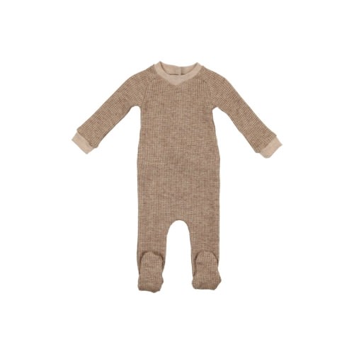 Waffle Knit Footie, 3 M