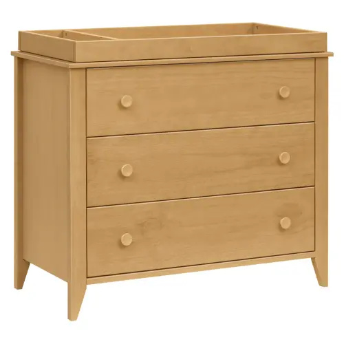 Babyletto Sprout 3 Drawer Changer Dresser with Removable Changing Tray | Modern Nursery™