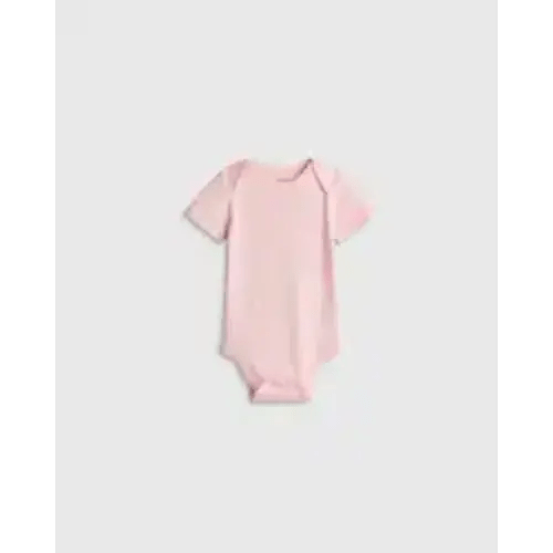100% Organic Cotton Short Sleeve Bodysuit - Baby