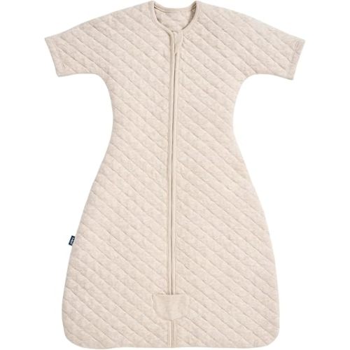 HALO® SleepSack® Easy Transition Swaddle, 1.5 TOG, Oat, Small