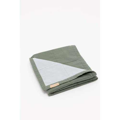 Acadian/Dove - Linen Quilted Blanket – WildBird