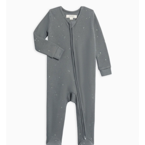 Lane Waffle Knit Zipper Sleeper