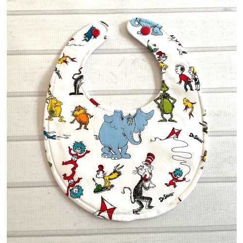 Dr. Seuss Baby Bib First Birthday Photo Prop