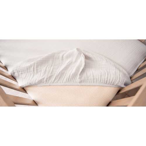 Waterproof Organic Crib Fitted Mattress Protector Pad