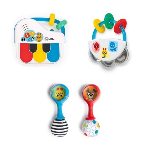 Baby Einstein Jingle & Jam Baby Musical Toy Gift Set, Ages 3-36m - 4pc