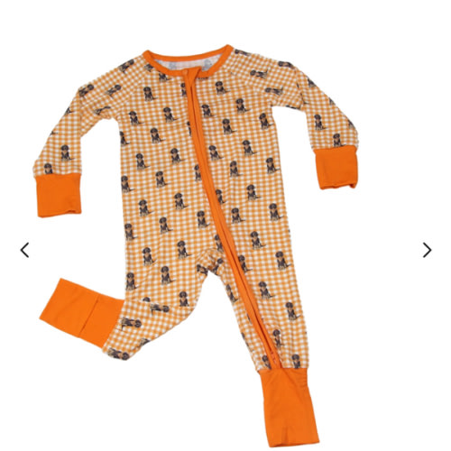 Bluetick Coonhound Stripe Unisex Kids Pajamas – Barrel Down South