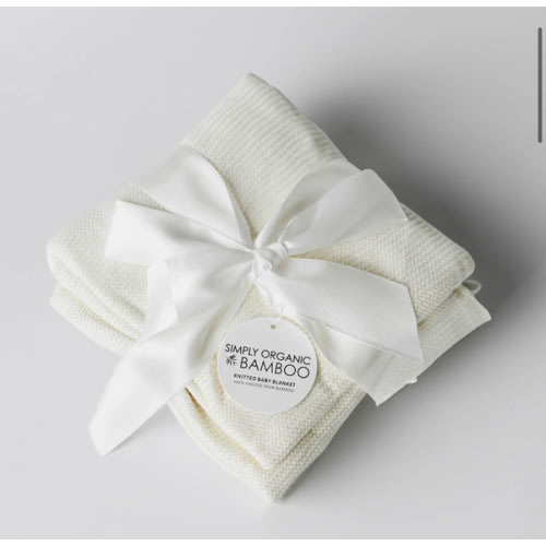 Simply Organic Bamboo Baby Blanket | Gentle & Hypoallergenic