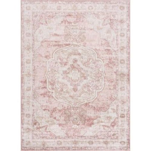 Hauteloom Rectangle Area Rug Beige