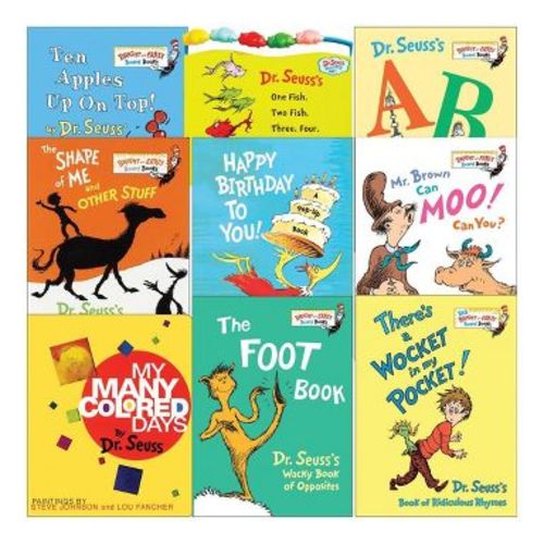 Kaplan Early Learning Dr. Seuss Board Books - Set of 9