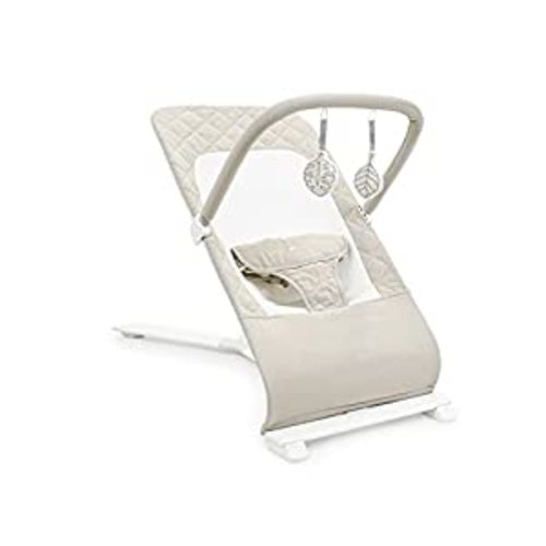 Amazon.com : Baby Delight Alpine Deluxe Portable Bouncer, Infant, 0-6 Months, 100% GOTS Certified Cotton Fabrics, Organic Oat : Baby