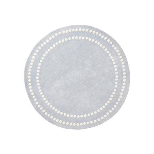 Pearl Dot Border Rug