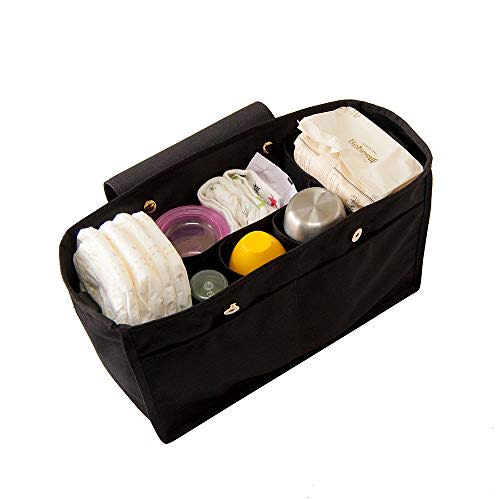 ENREVE Purse Organizer Insert, Bag Handbag Tote Organizer, Diaper bag, Bag in Bag for Longchamp and More
