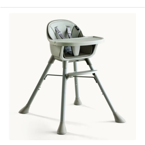 HARPPA Caspio Lite 2-in-1 Toddler Feeding Chair & High Chair | Dual-Layer Adjustable Tray, Easy to Clean Seat Pad & 3-Level Adjustment. Made for Everyday Family Moments.