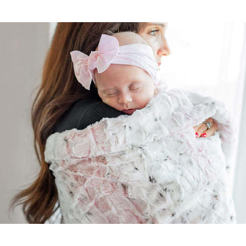 Minky Couture | Sandra Pink Blanket (Infant)