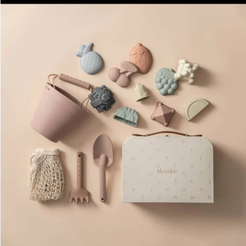 Silicone Beach Toy Set (Blush)