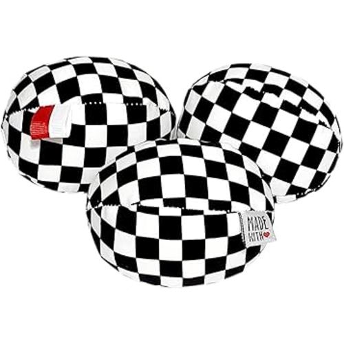 Handmade Mamaroo Balls Replacement Toy Balls for Mamaroo 4moms swing Removable Toy Balls with Crinkle Rattle Sounds