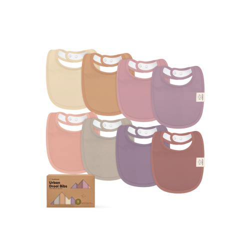 8-Pack Baby Drool Bibs