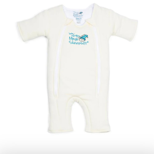 Cream Baby Merlin’s Magic Sleepsuit | Soft 100% Cotton Infant Sleepsuit