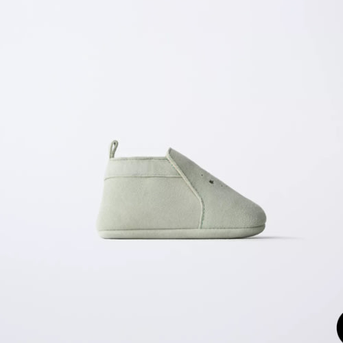LEATHER SHOES - Sky Blue | ZARA United States