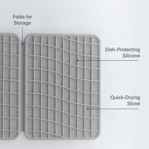 Large Dish Pad | Large Dish Drying Mat For Kitchen | Dorai Home