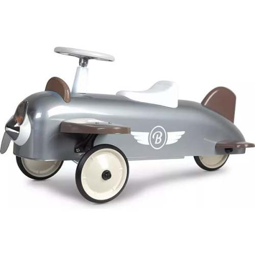 Ride-On SPEEDSTER PLANE Silver - Baghera | Maisonette